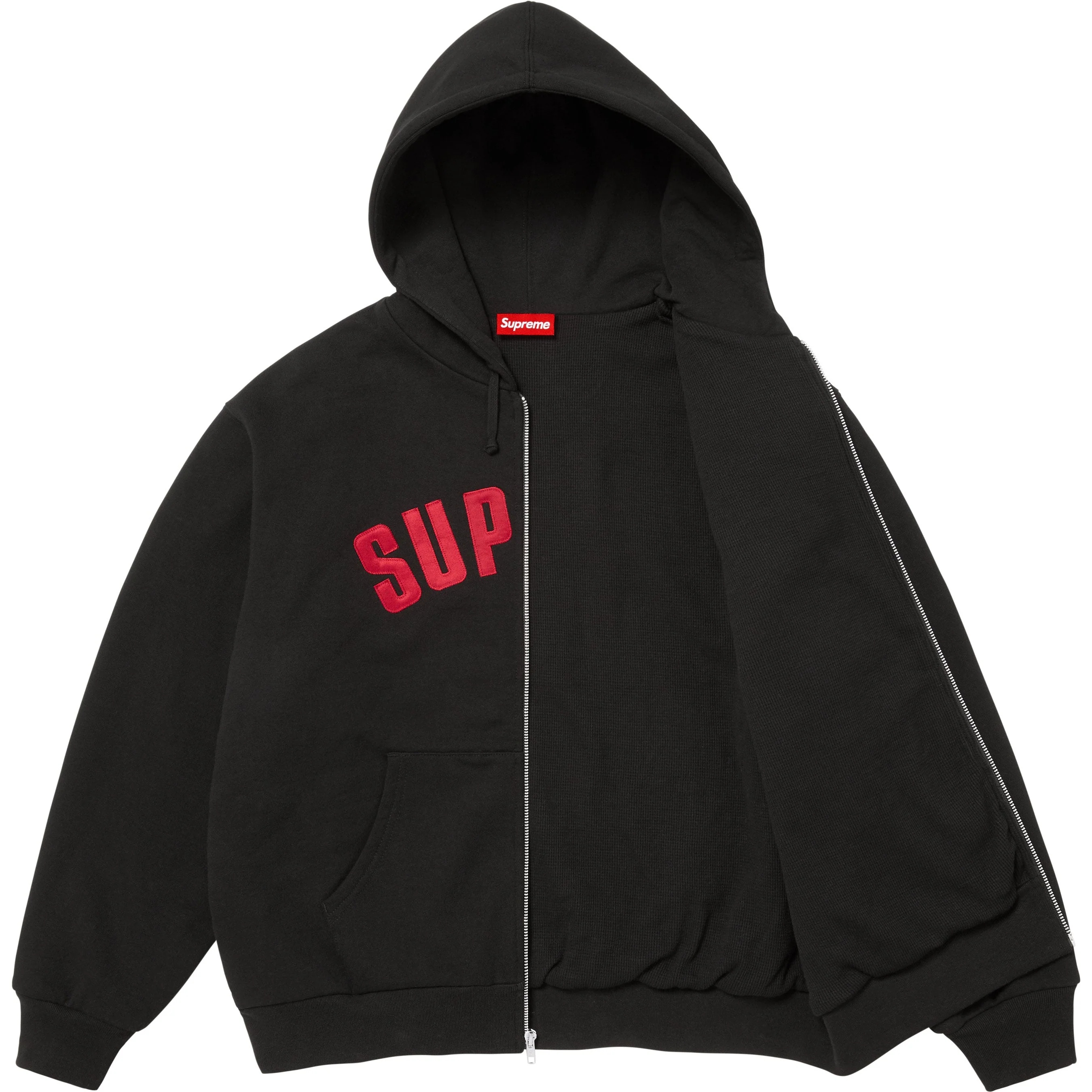 Arc Thermal Lined Zip Up Hooded Sweatshirt view 13
